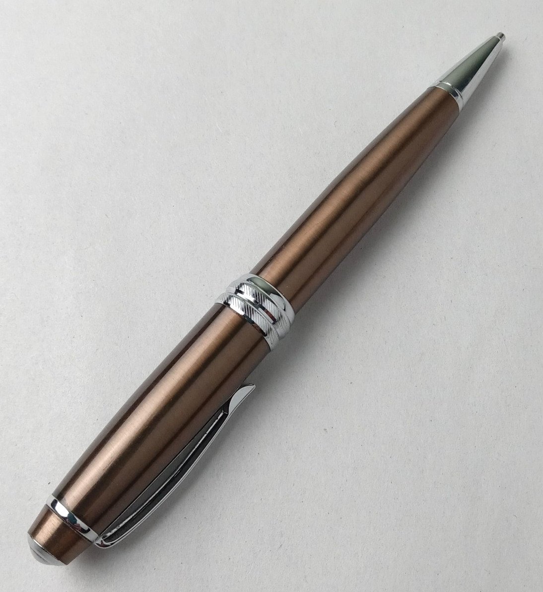 CROSS Bailey Cocoa Brown Lacquer & Polished Chrome 0.7mm Mechanical Pencil