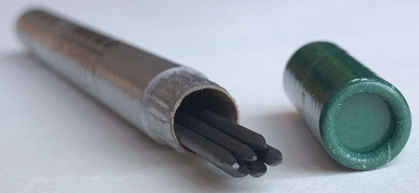 Vintage A. W. Faber Castell Drawing Lead 6H 2mm 6 Pack Tube Germany