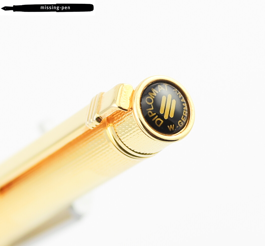 Older Diplomat Attache Twist Pencil (0.5 mm) in Gold Plated Finish / W.-Germany
