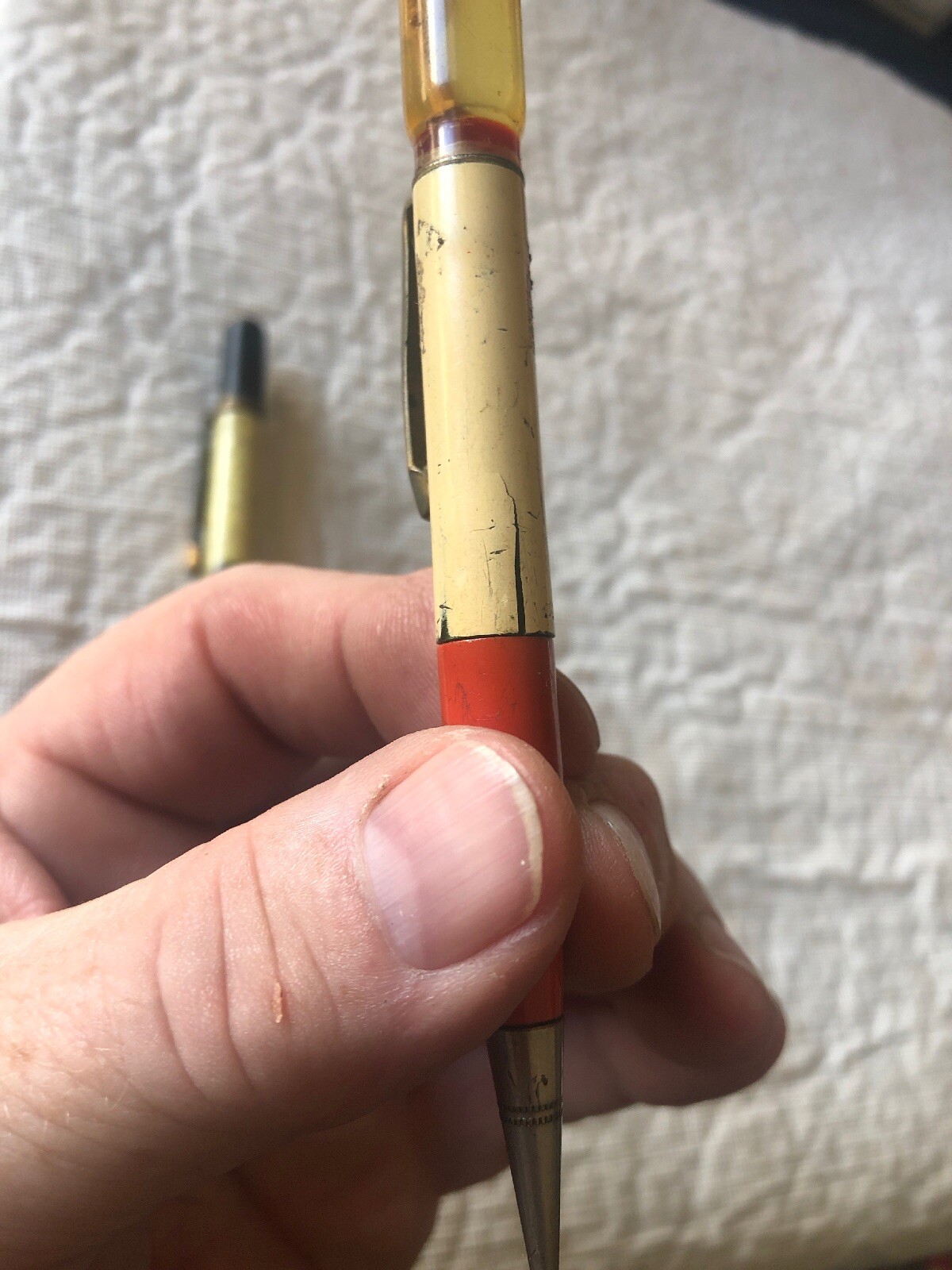 Vintage (2) Mechanical Pencils for Repair or Parts Mr. Peanut $ Fox
