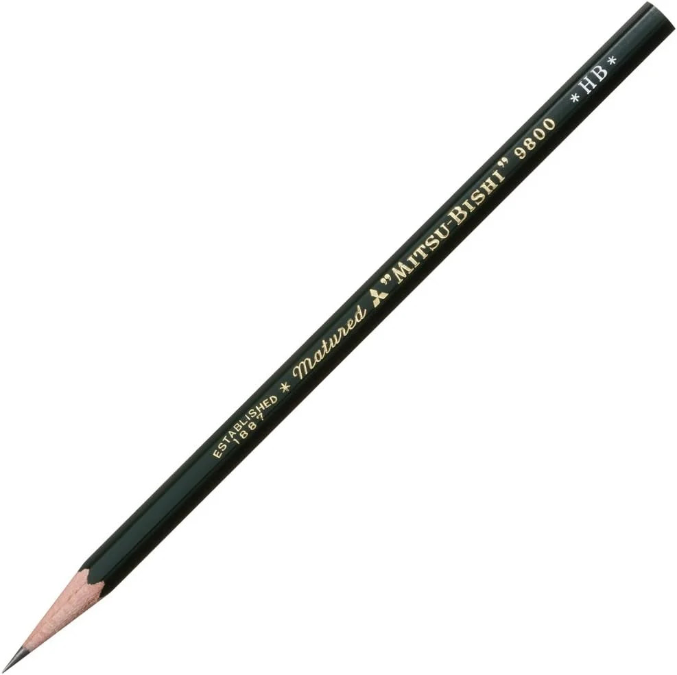 Mitsubishi Pencil Co., Ltd. 9800 pencil dozen (12 pieces) HB K9800HB (japan impo