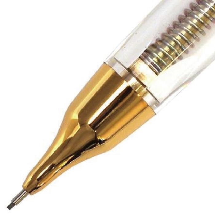 Pentel Kerry Mechanical Pencil Tokai Limited Bronze Clear Gold Trim 0.5mm Japan