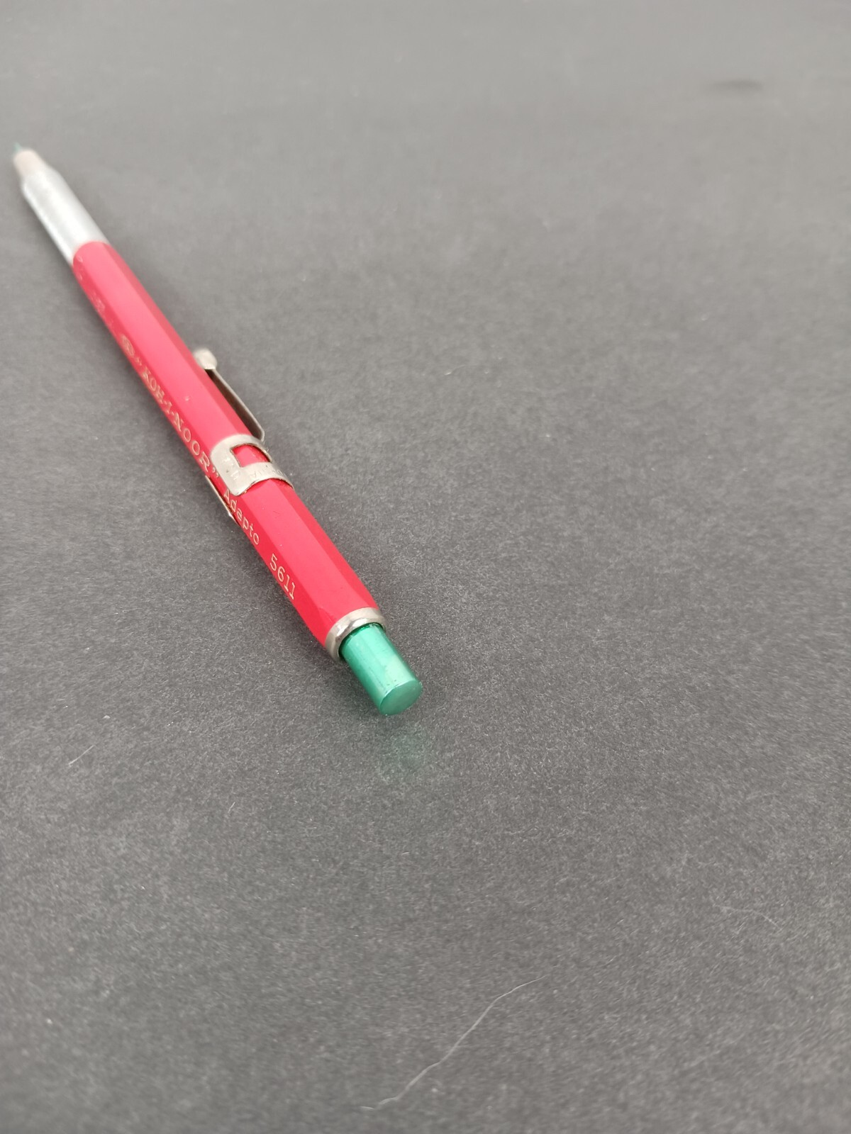 Vintage Micropoint Mechanical Pencil / Red Green lead / Italy Adapto 5611 / USA