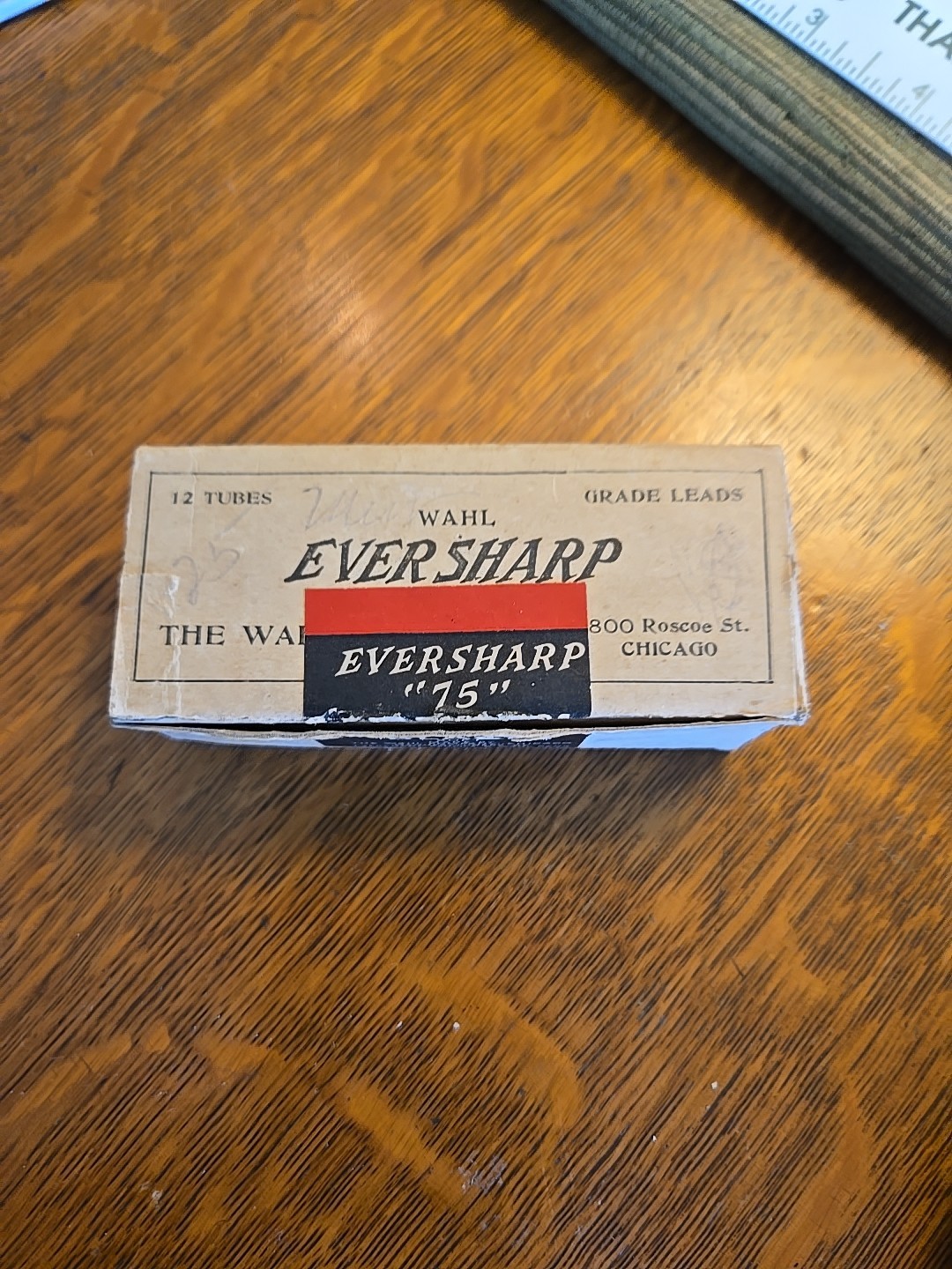 Vintage Wahl Eversharp “75” Black Soft Tubes In Box