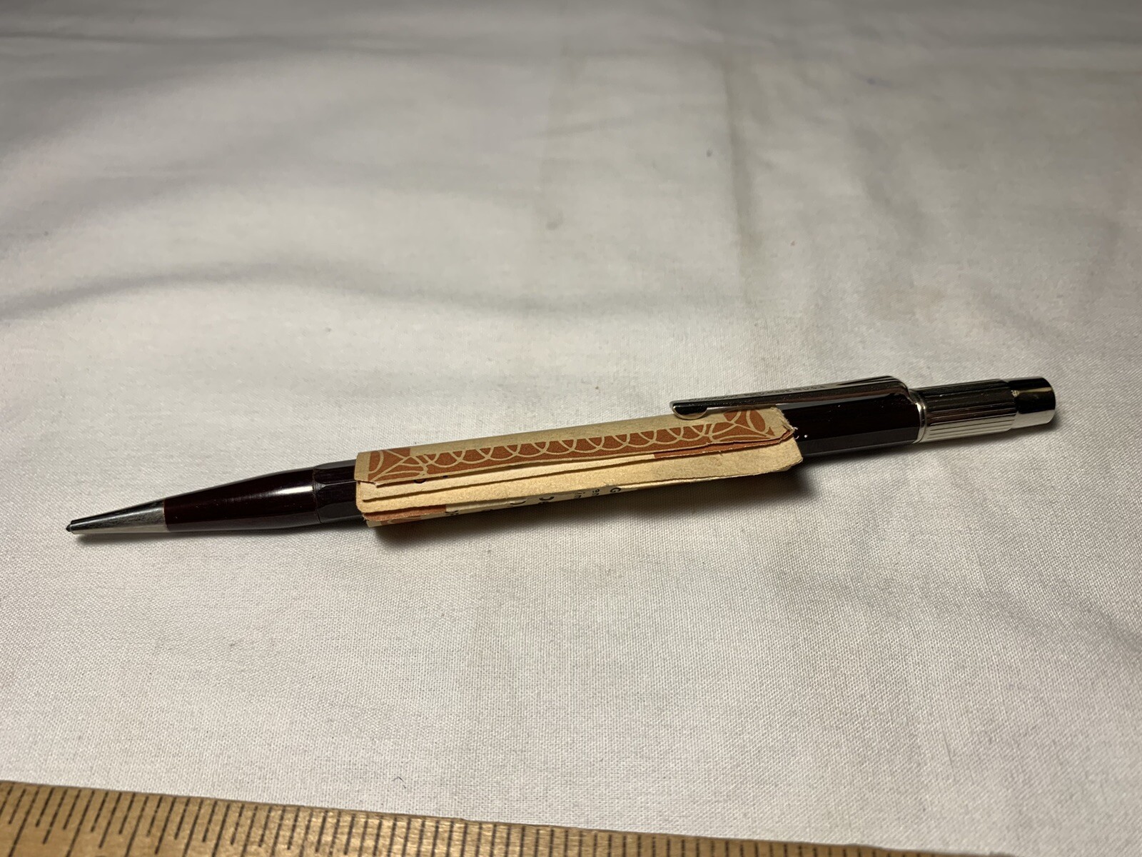 1960’s Lead Mechanical Pencil Autopoint Kovalsky Carr Electric Supp Rochester NY
