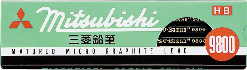 Mitsubishi Pencil Co., Ltd. 9800 pencil dozen (12 pieces) HB K9800HB (japan impo
