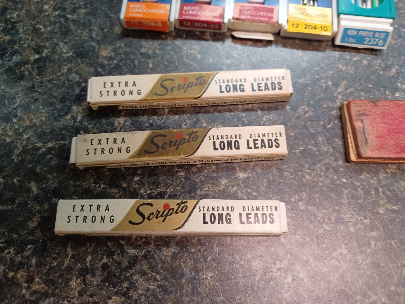 Turquoise Eagle Staedtler Mars Drawing Scripto Leads Lot