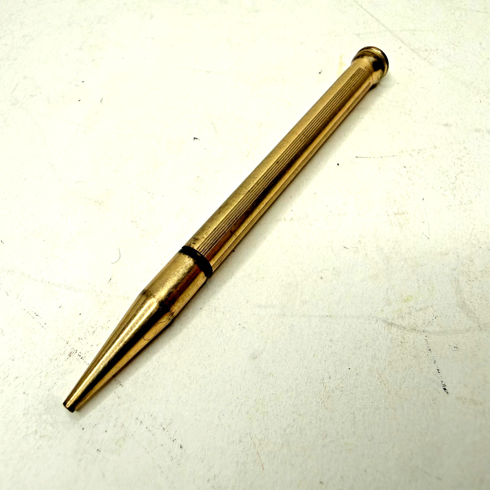 Vintage Cross 1/30 10KT Rolled Gold Plate Mini Mechanical Pencil Made in USA