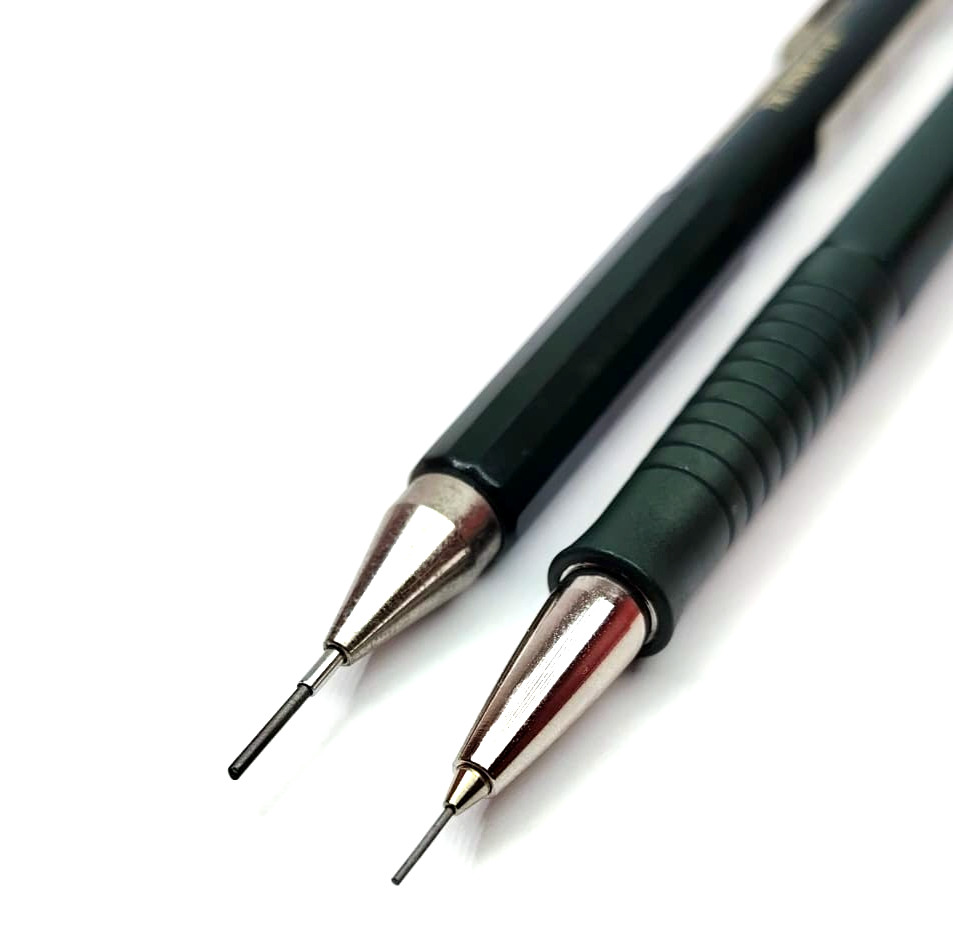 RARE NOS Vintage Faber-Castell TK-FINE 9719 1.0 + Executive 0.5 Pencil Set Rare