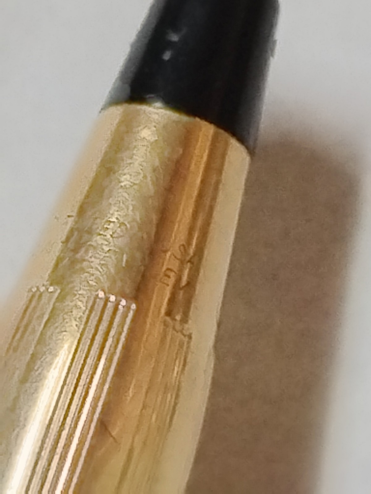VTG Cross 10k Gold Filled Pen with J&L Steel Logo Tested And Working #L0