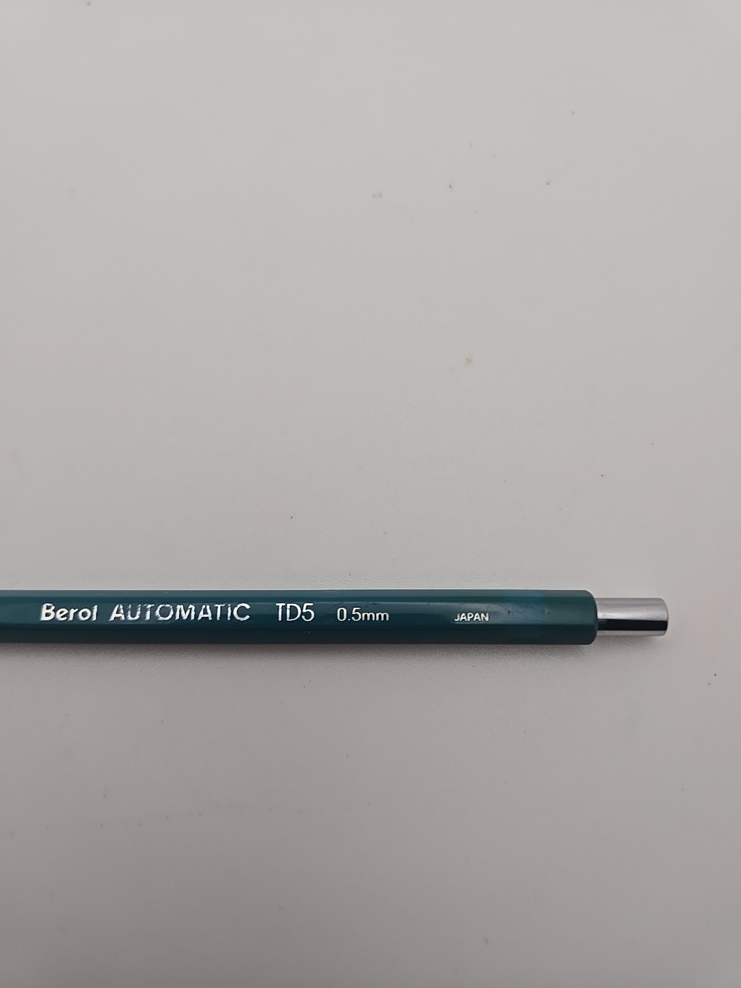 Berol TD5 0.5mm Automatic Drafting Pencil Turquoise, Vintage, Made in Japan