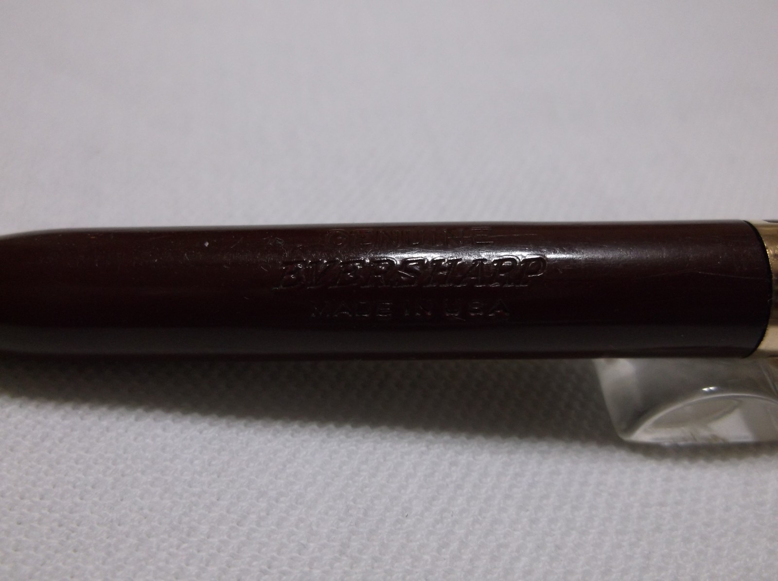 VINTAGE WAHL EVERSHARP CORONET BURGUNDY / GOLD REPEATER PENCIL / 1.18 mm LEAD