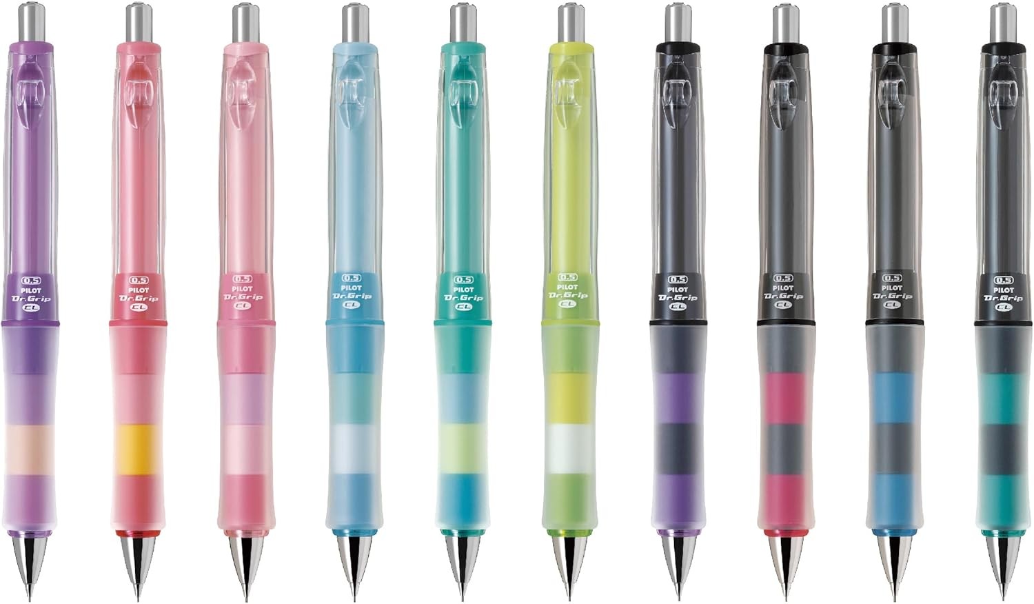 Pilot Dr Grip CL 0.5mm Mechanical Pencil Floral Pink