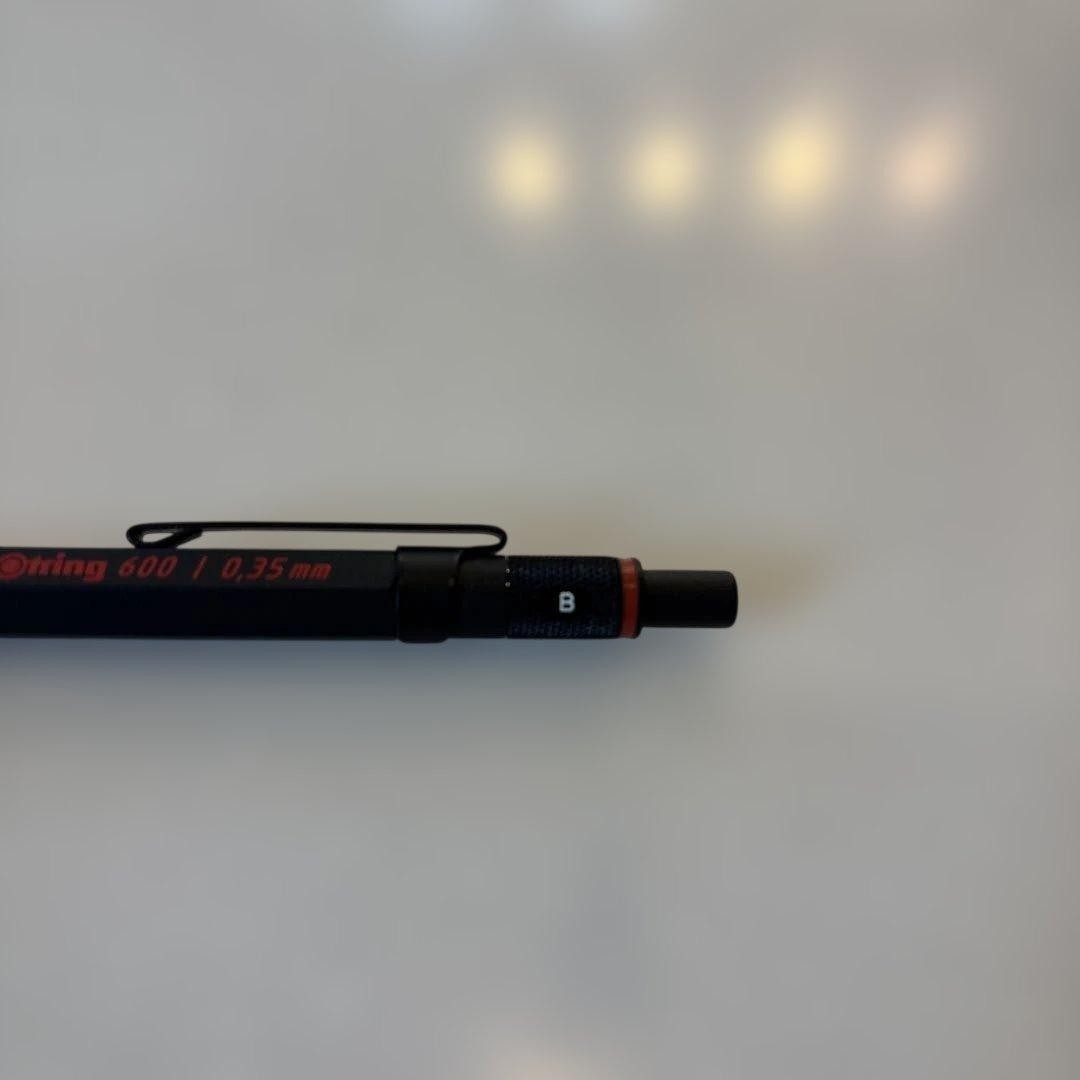 rOtring / 600 0.35mm Mechanical Pencil Black Near Mint Rare Discontinued JP Rare