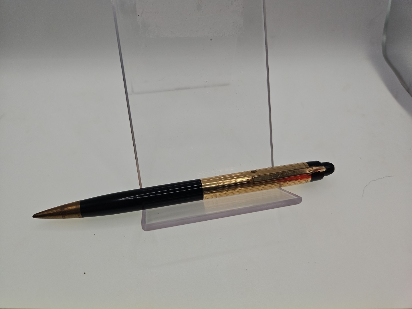 Eversharp Skyline Blue/14kt Gold Filled Cap & Gold Trim 0.9mm Pencil – 1940’s