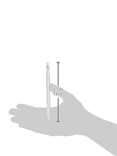 0.5mm Mechanical Pencil – Fine Writing & Drafting Tool, Pearl White Color