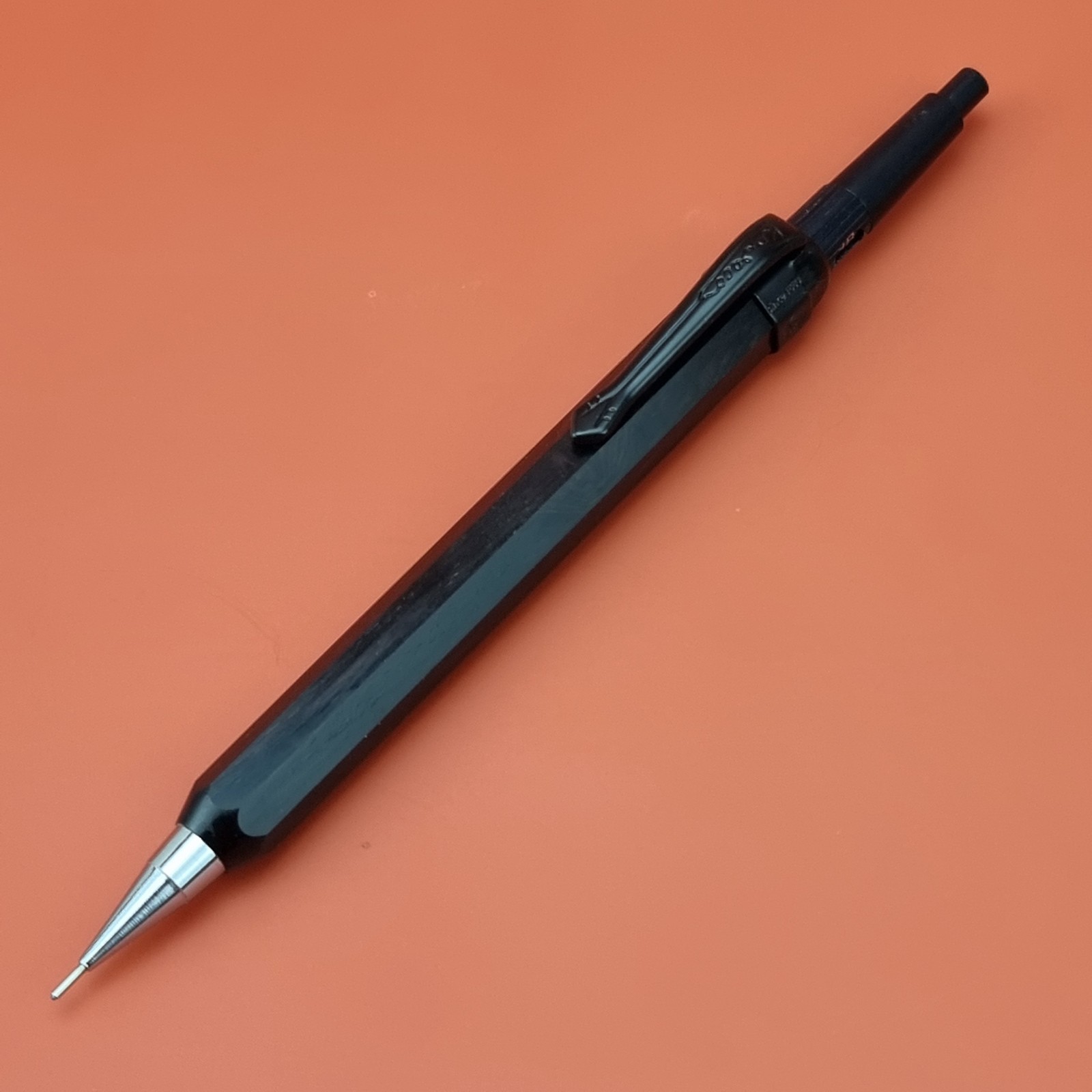 Hand Crafted Pentel PG5 Mechanical Pencil with Octagonal Wood Barrel