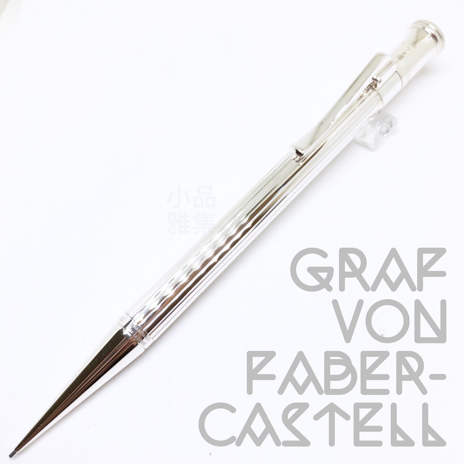Graf von Faber-Castell Classic Ag925 Sterling Silver Mechanical Pencil 0.7mm
