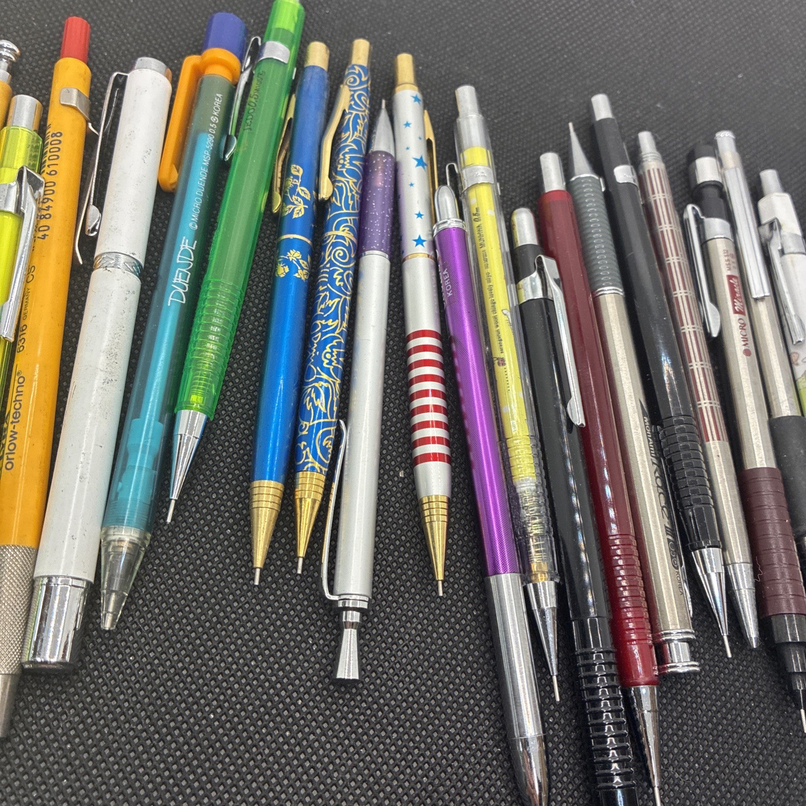 20 Mechanical Pencils Vintage Used Lot #115 LOCAAA