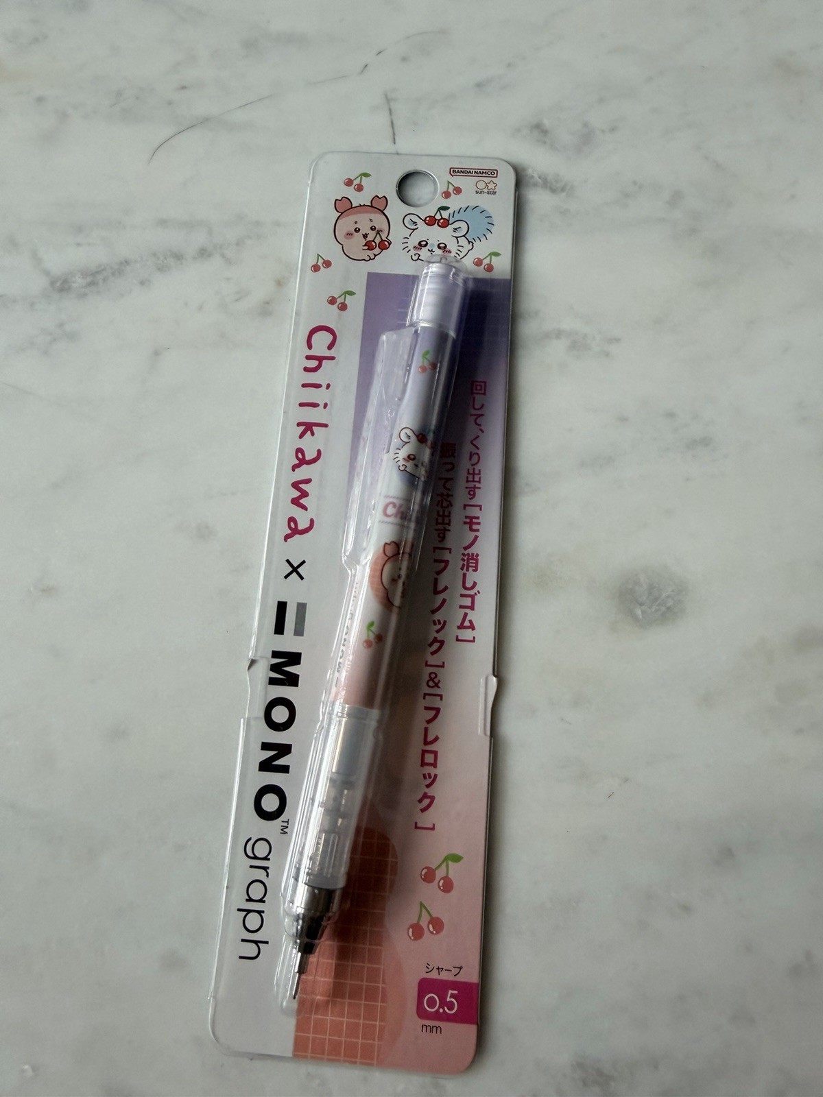 Tombow MONO Graph Chiikawa 0.5mm Mechanical Pencil Retractable Tip