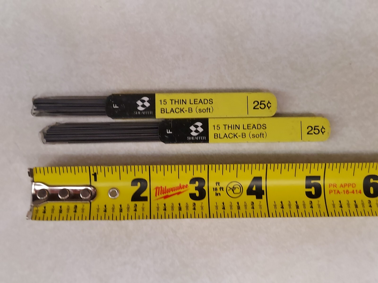 W.A. Sheaffer Pen Company Thin Leads Type F B Soft Fort Madison Iowa Made in USA