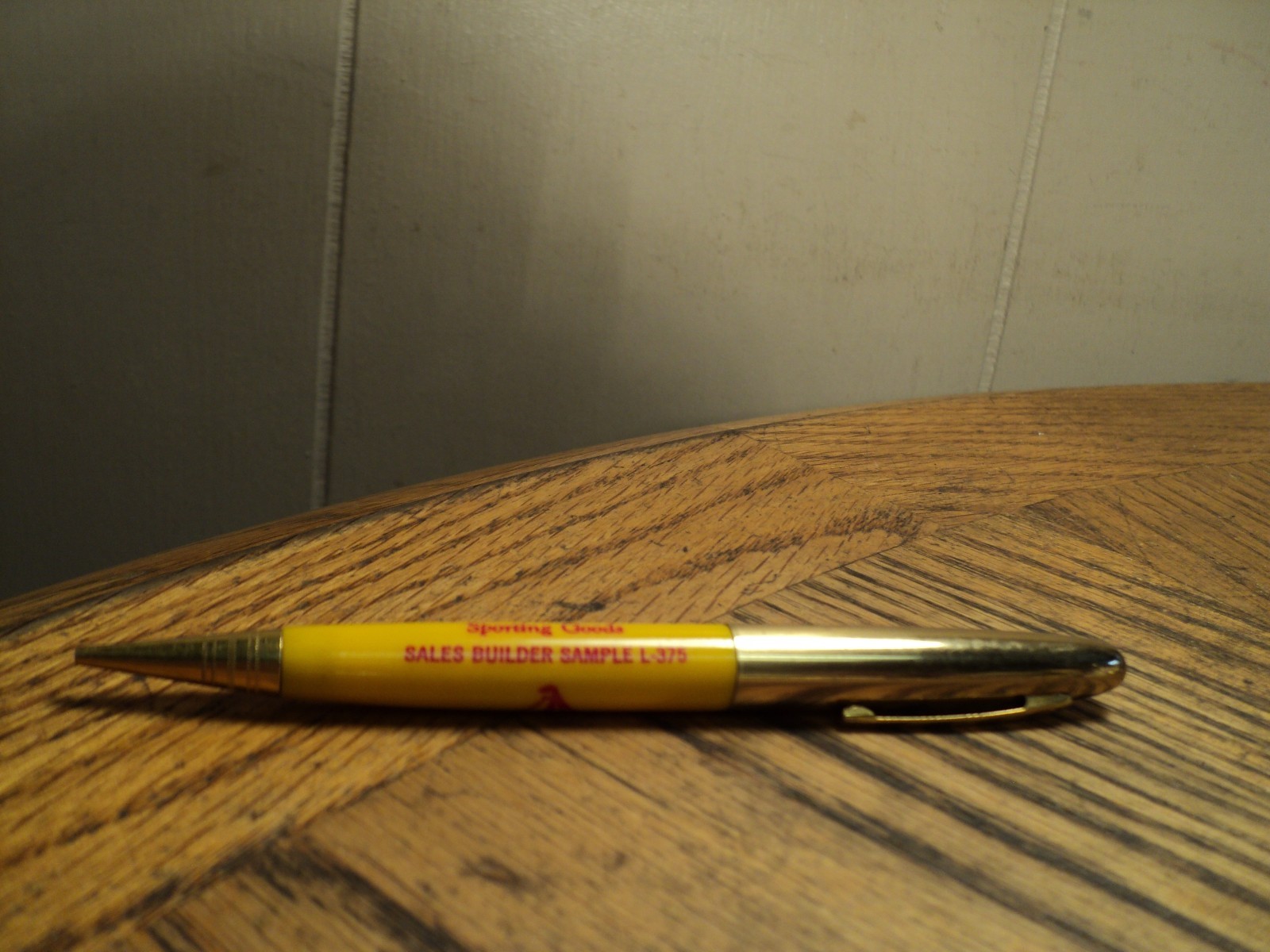 Vintage Sample L-375 Mechanical Pencil Advertising Marine Sales & Service