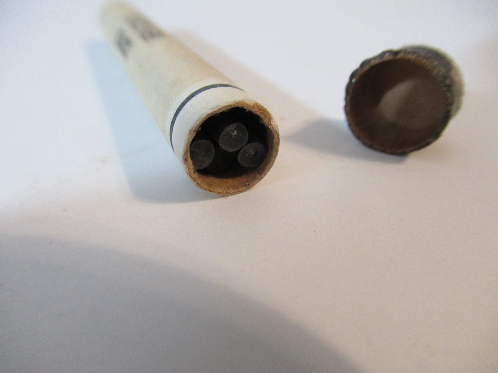 vintage black graphite pencil lead refills 7510-223-6690