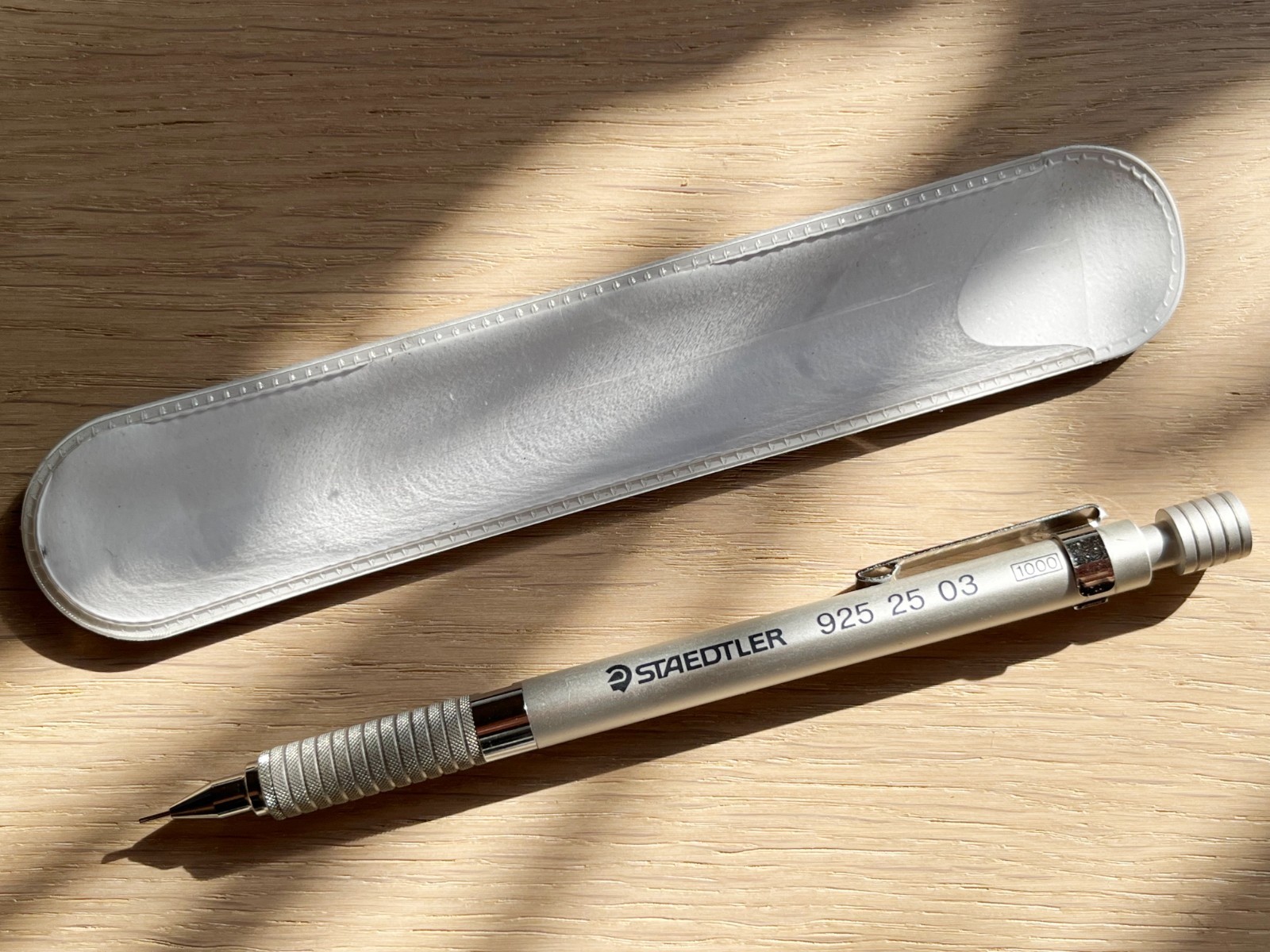 New Vintage STAEDTLER 925 25-03 0.3mm Mechanical Pencil Silver Japan