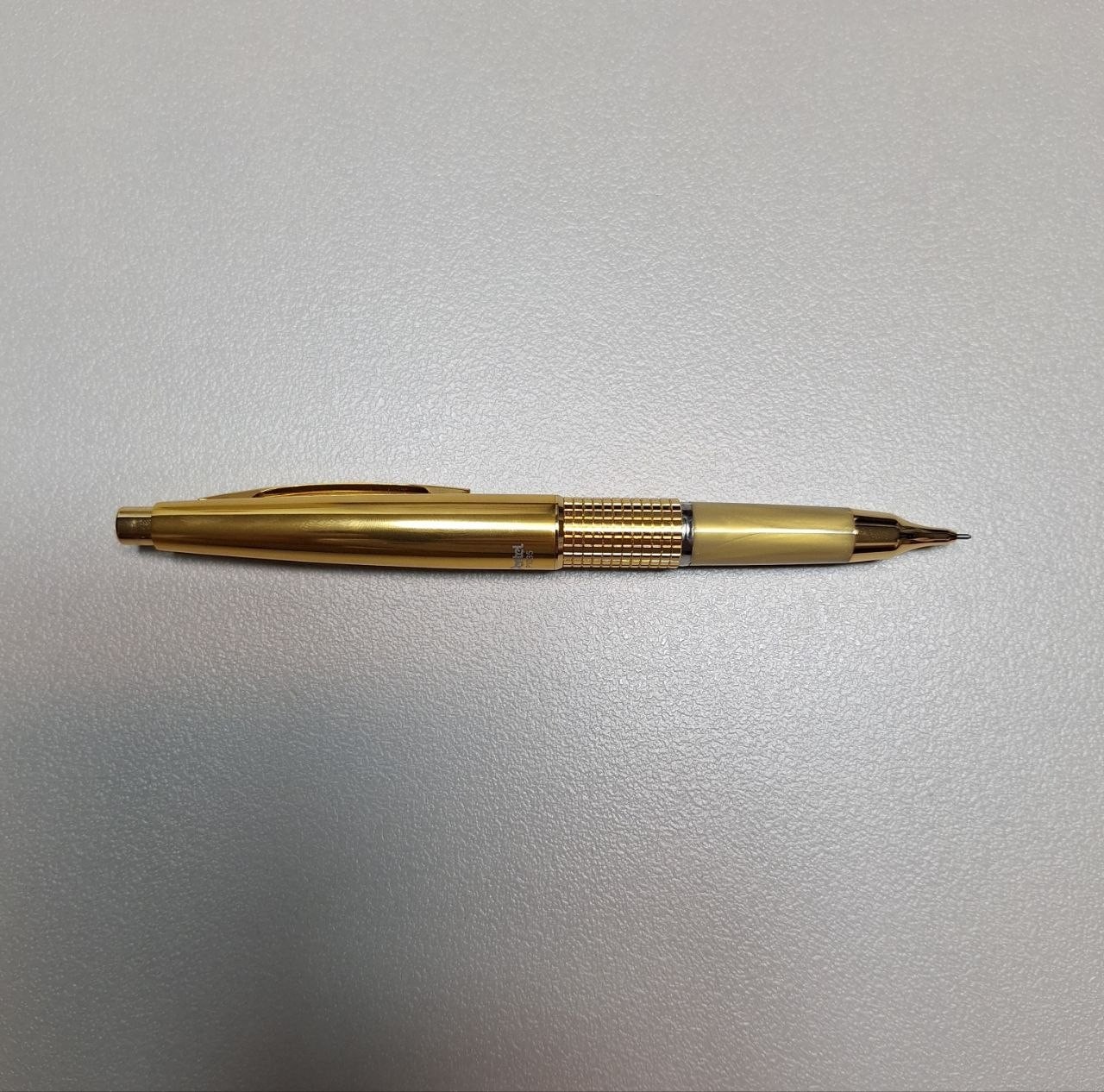 Discontinued Pentel Kerry Don Quijote Gold Limited Edition Mechanical Pencil 0.5