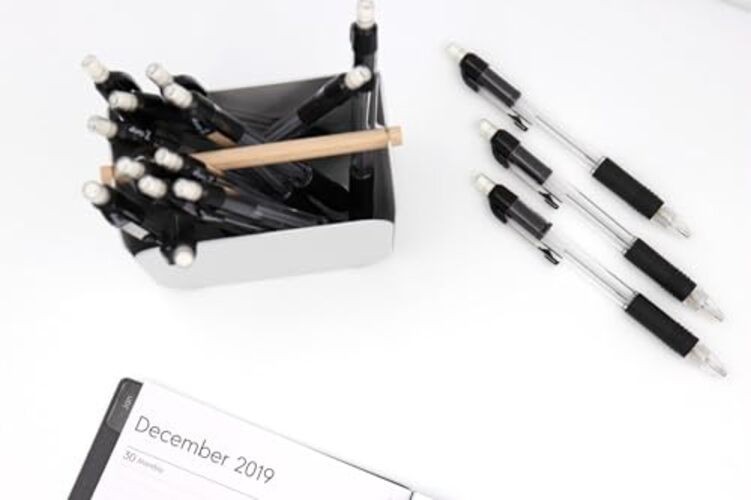 , Z-Grip Mechanical Pencil, Smooth Writing, Latex-Free Grip, 0.7mm Black B