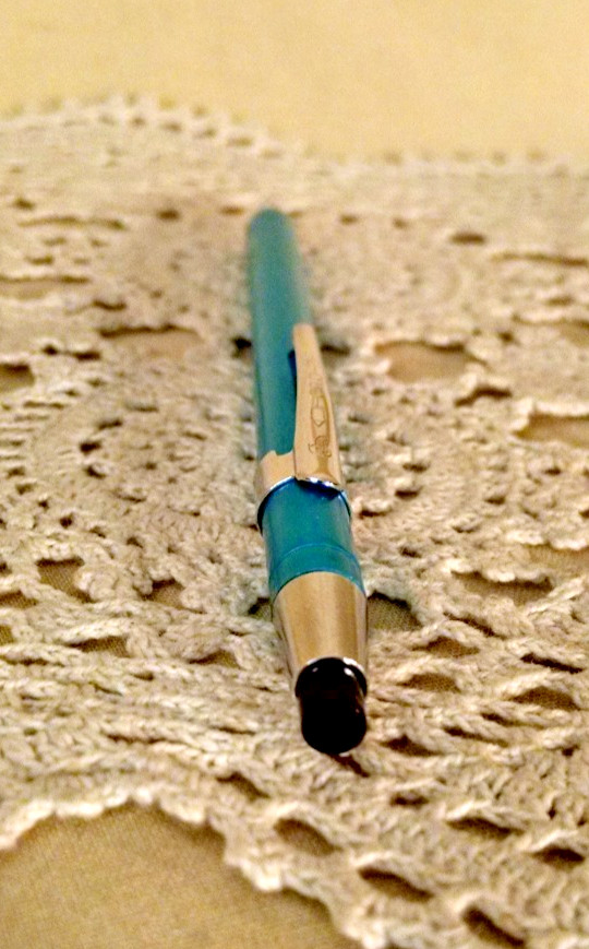 AutoPoint Mechanical Pencil Extendable Pointer AJ OJ Vintage Japan Metallic Blue