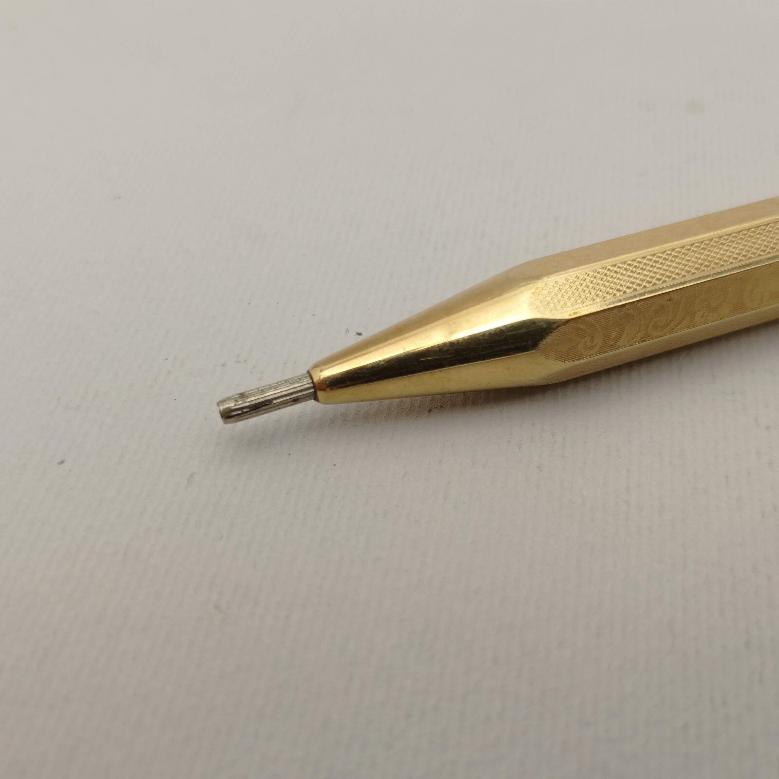 FEND NORMA Patent Gold Plated 4 Color Mechanical Pencil Excellent Unused VTG 30s