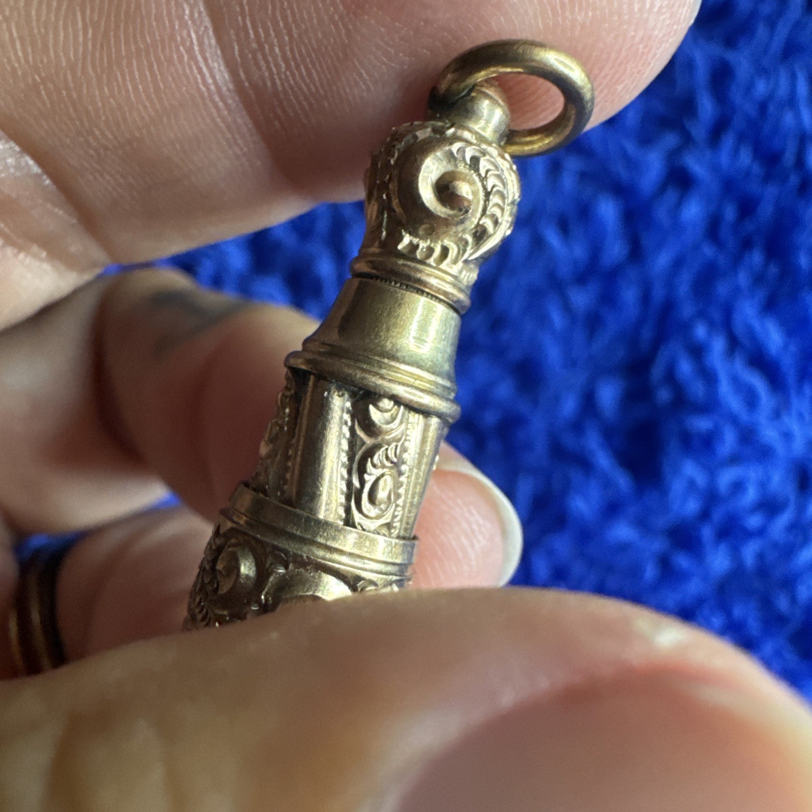 Victorian Era Propelling Pencil 1850s-1920s Designed To Be Carried On A Watch