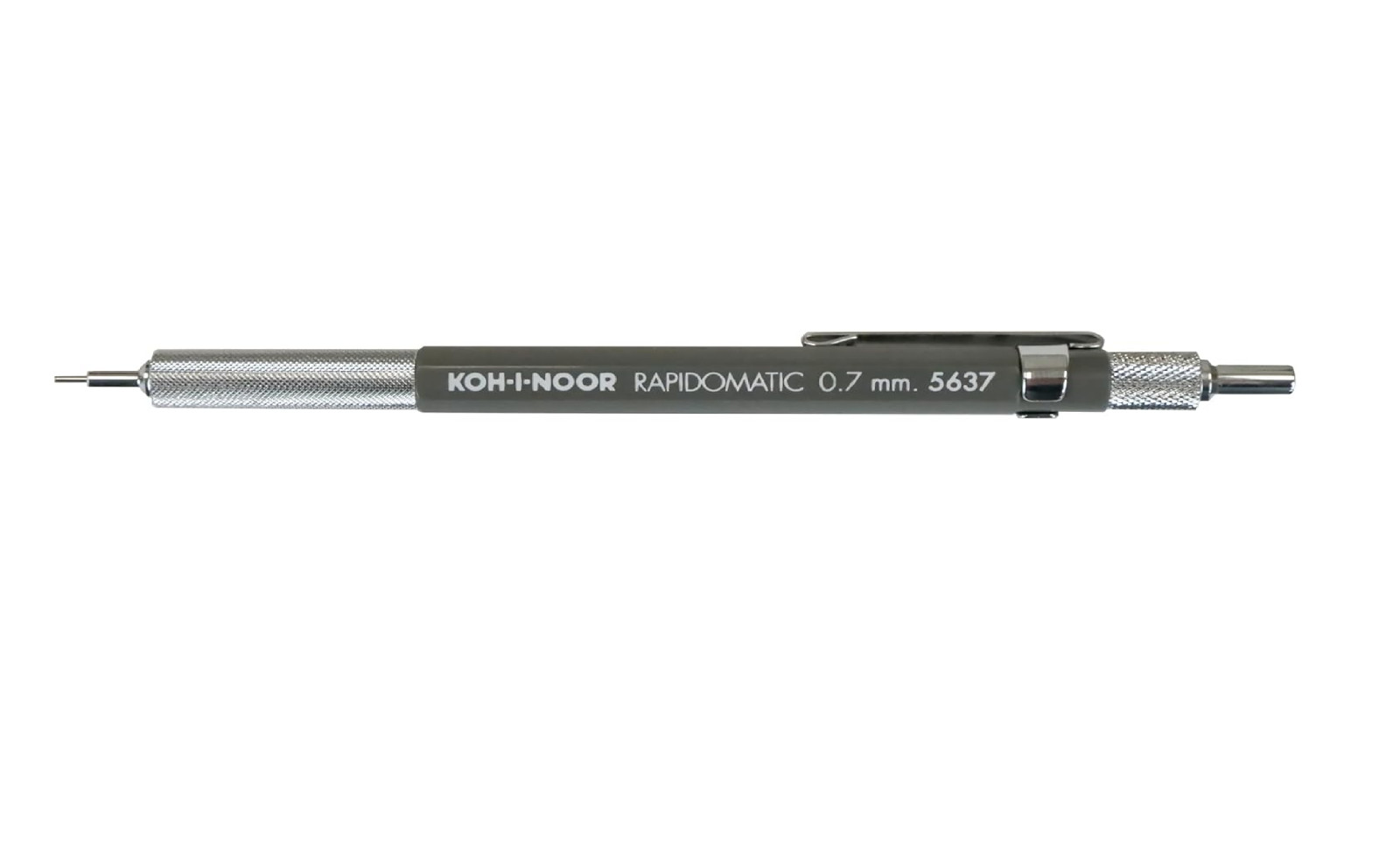 Koh-I-Noor Rapidomatic Mechanical Pencil, 7mm lead, Gray, 1 Each (5637) .7 mm