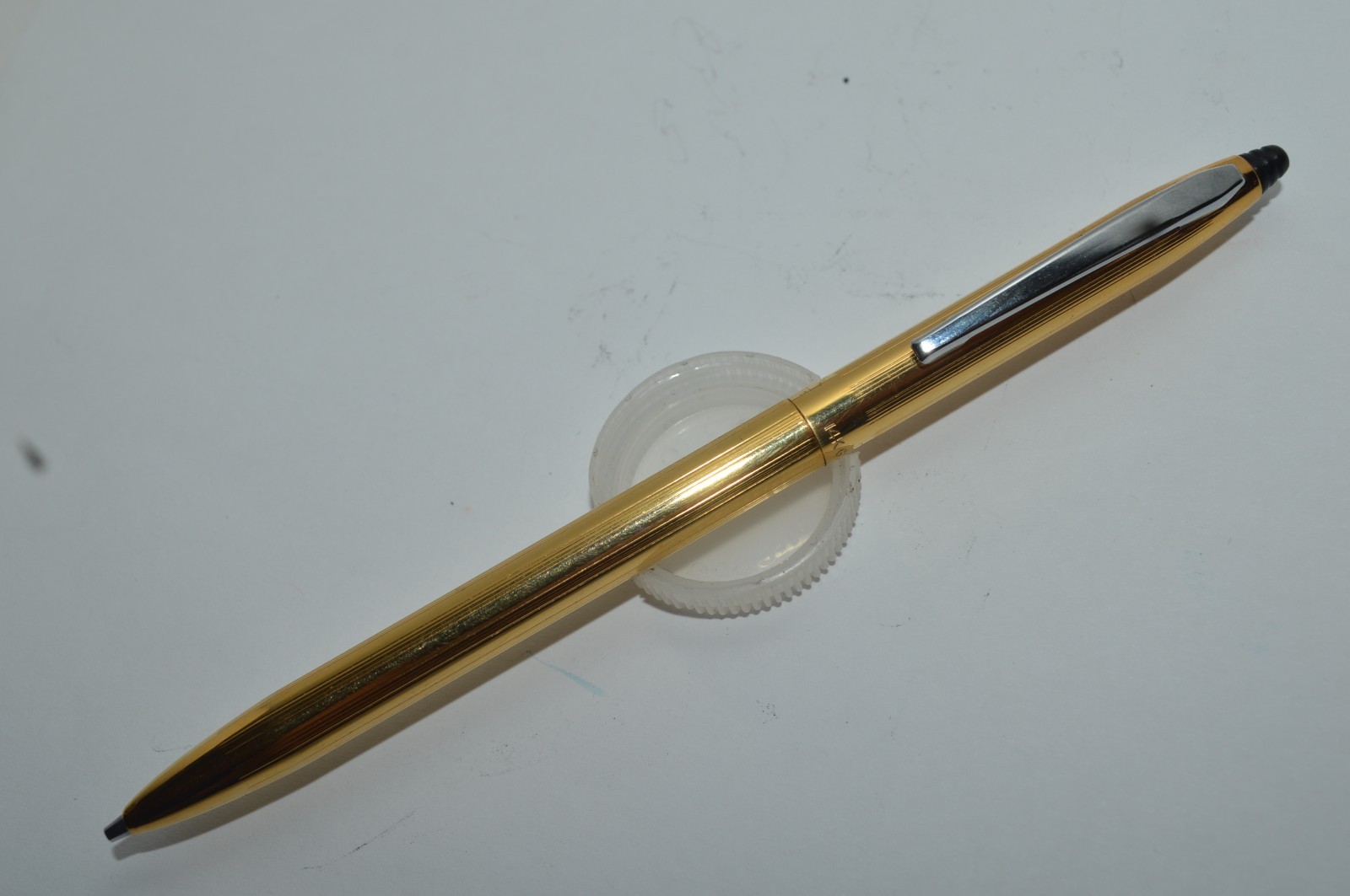 HAMILTON 14k Gold Electroplate Mechanical Pencil 0.9mm Made In USA Circa 1970s