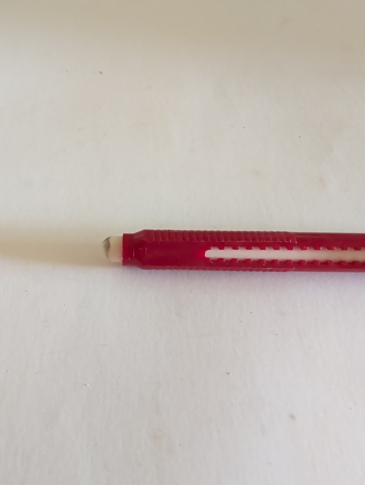 pentel clic eraser ze-21 Japan 2 Lightly Used Red Retro Vintage Office