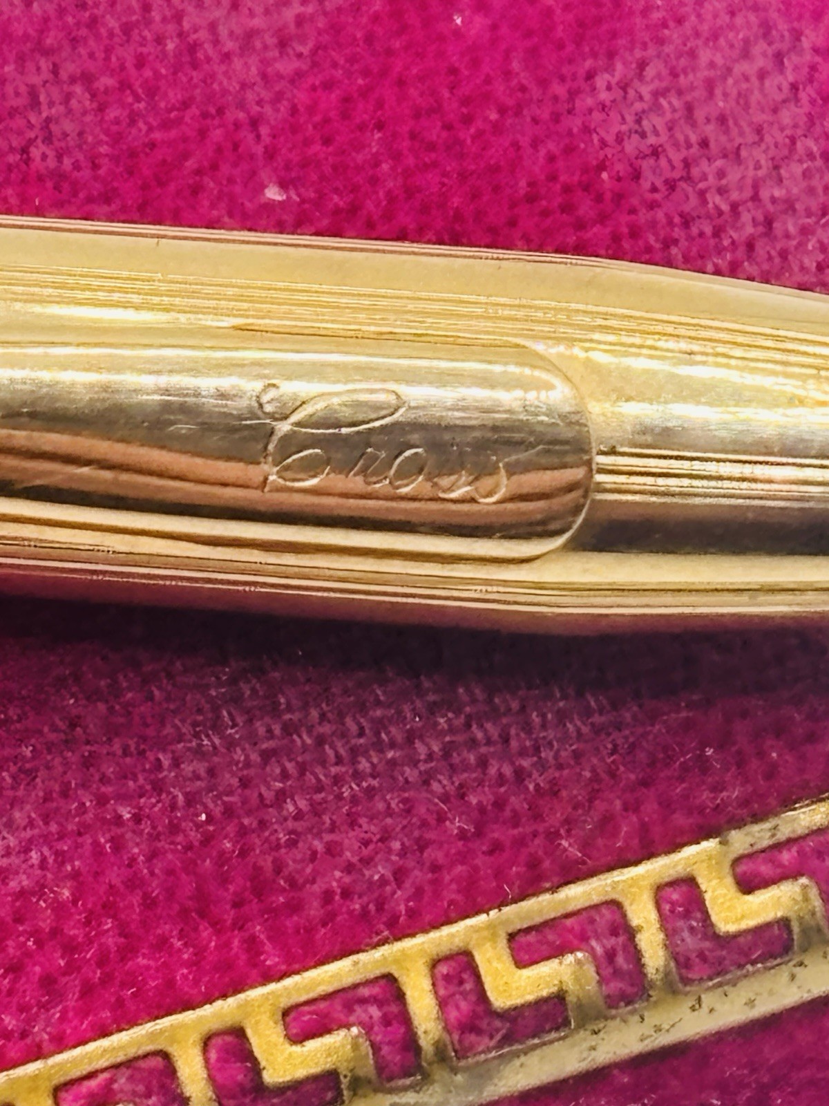 Vintage CROSS CLASSIC Mechanical Pencil 1/20 14KT Yellow Gold Filled 5.25”