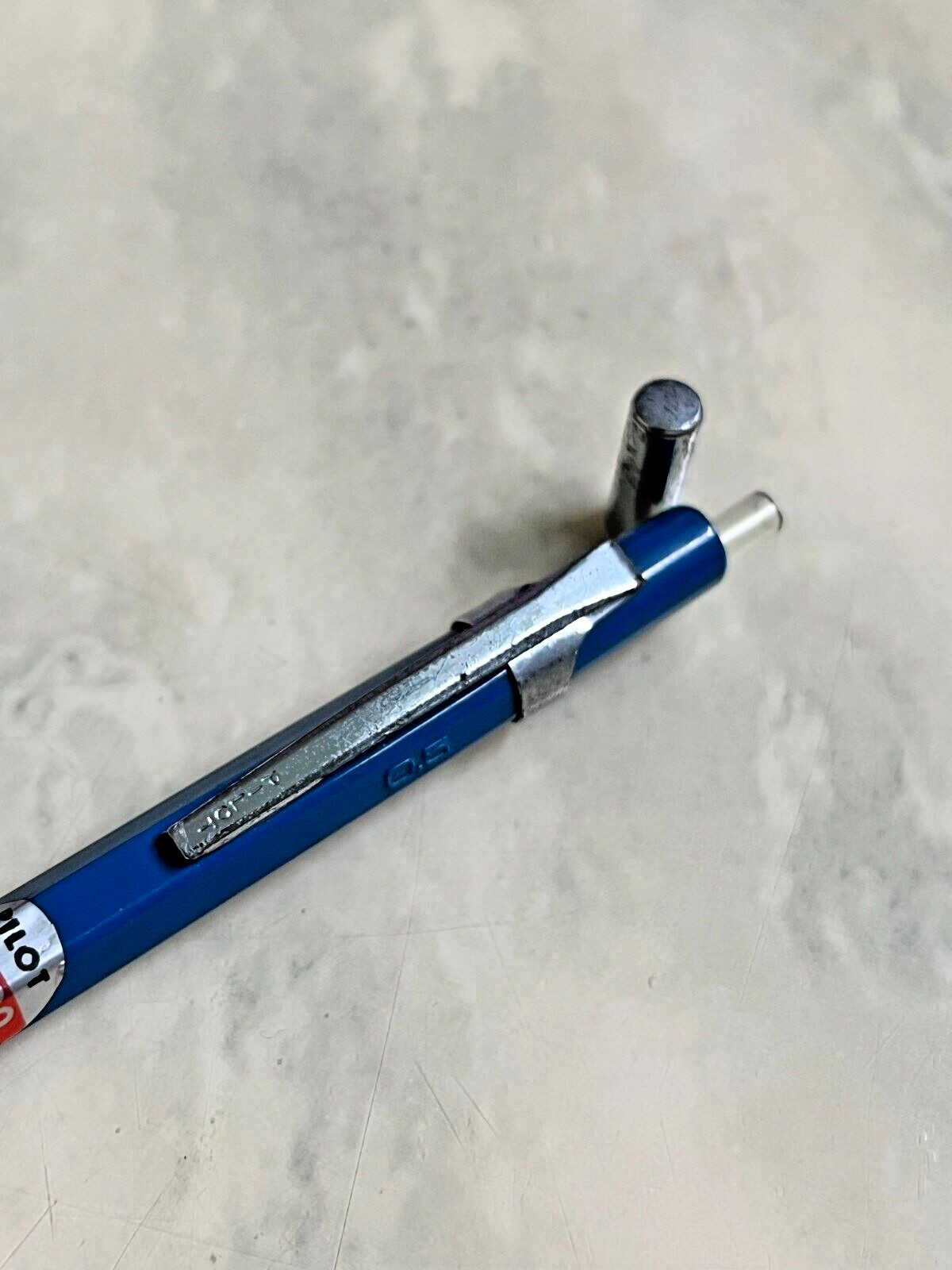 Vintage Pilot H-100 Mechanical Pencil Blue Body 0.5 mm
