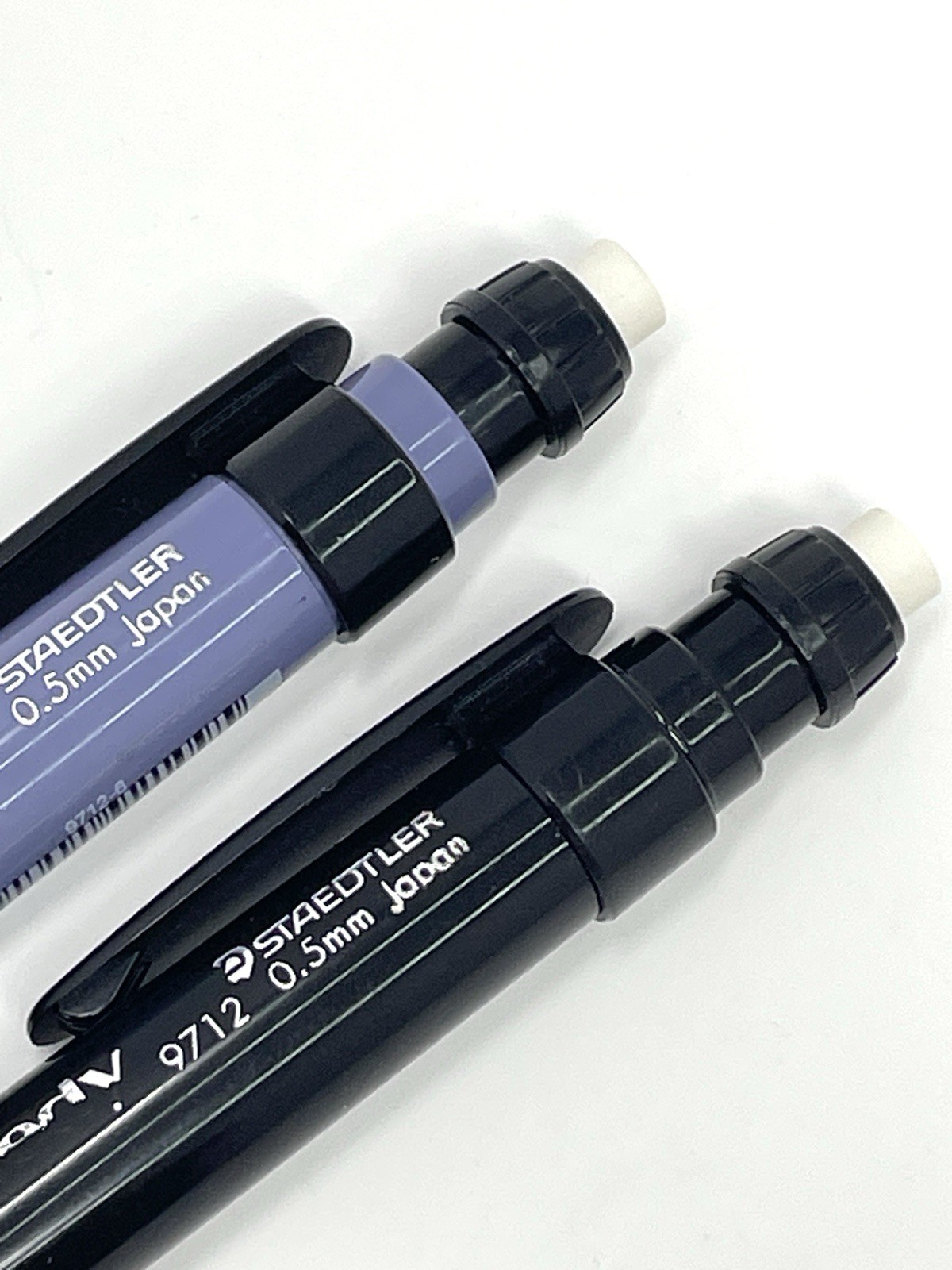 Staedtler Lot of 2 Remedy 9712 Mechanical Pencil 0.5mm Retractable Tip w/ Lead