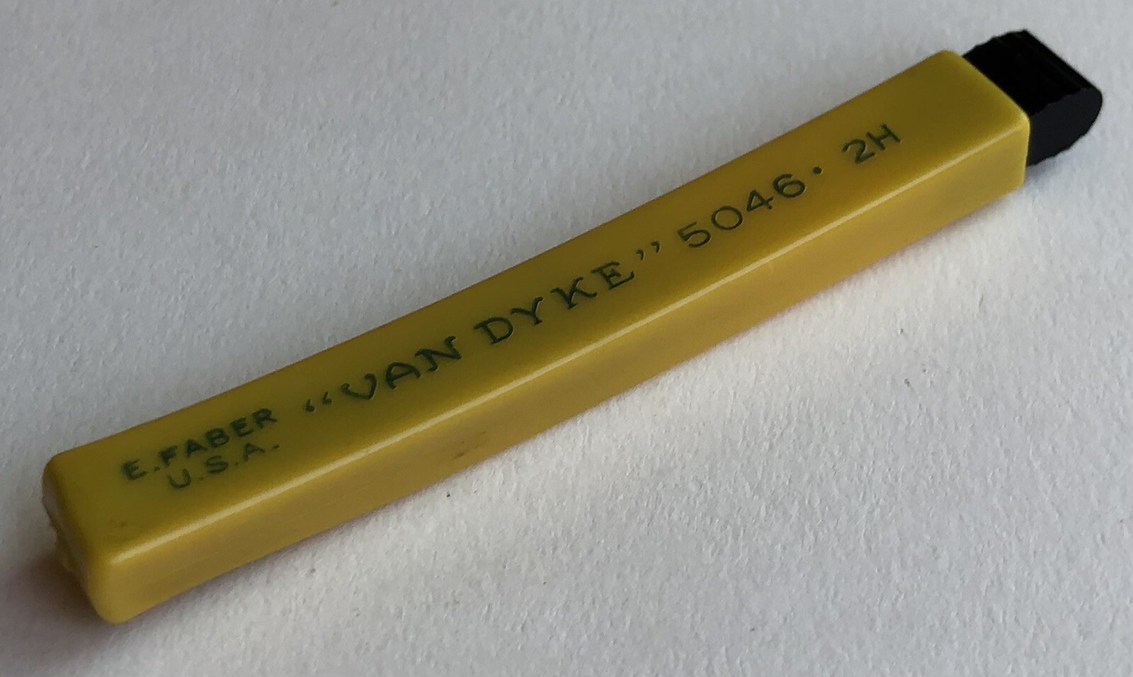 Vintage Eberhard Faber VAN DYKE Pencil Lead 1.18mm 2H Bakelite 18pk USA