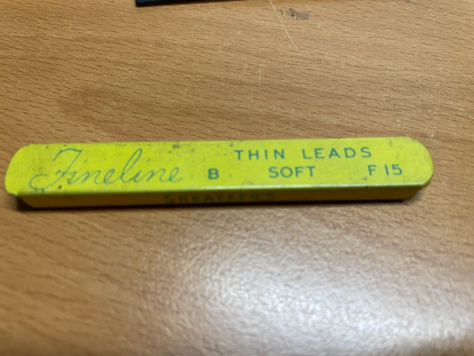 Vintage Sheaffer’s Fineline Thin & Thick Leads Pencil Lead Tin | Box Only