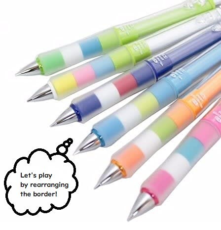 Mechanical Pencil Dr. Grip CL Play Boader 0.3mm Pastel Color Body 3 Packs Wit…