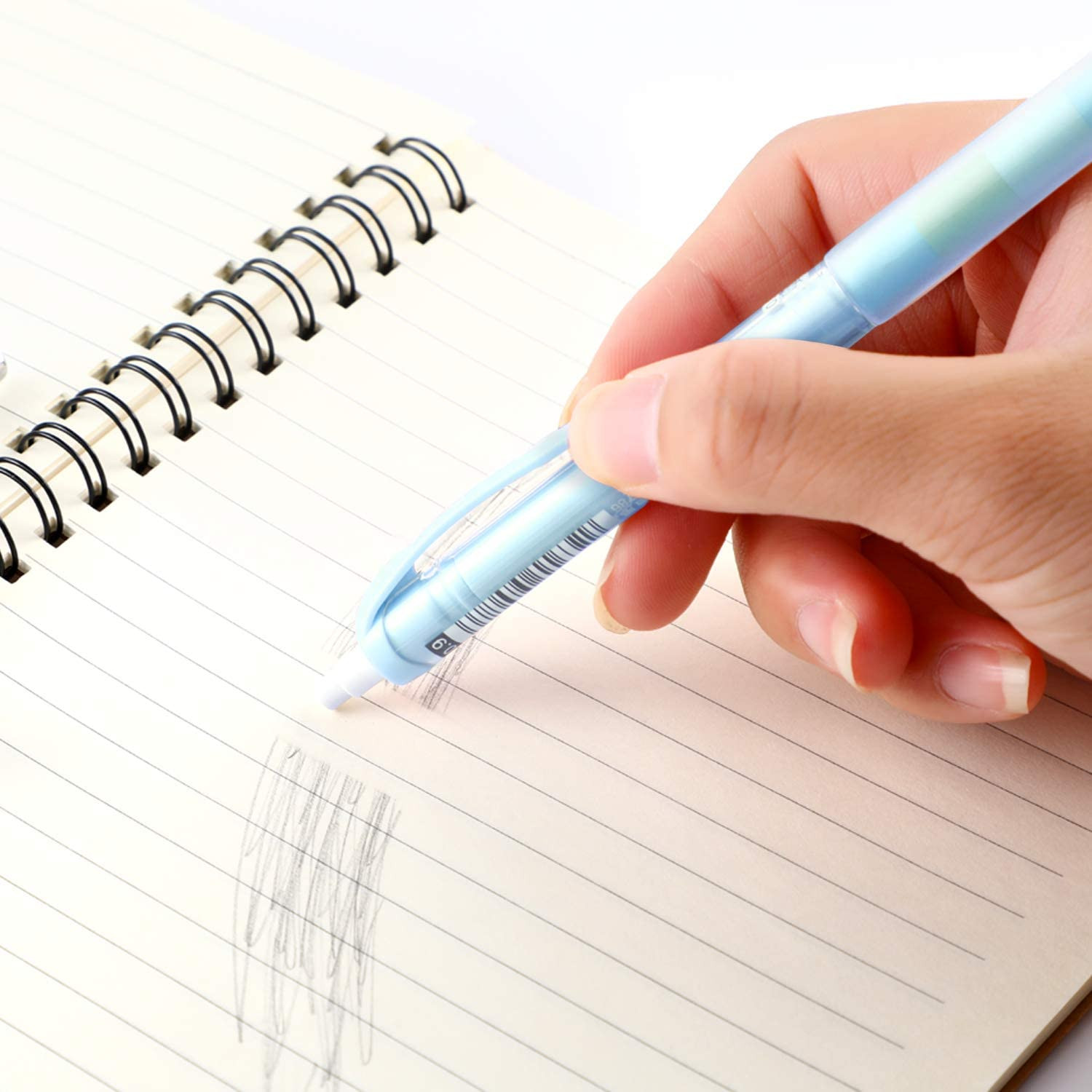 23 Pcs 0.9 Mm Mechanical Pencil Set, Includes 12 Pcs Pastel Mechanical Pencils,