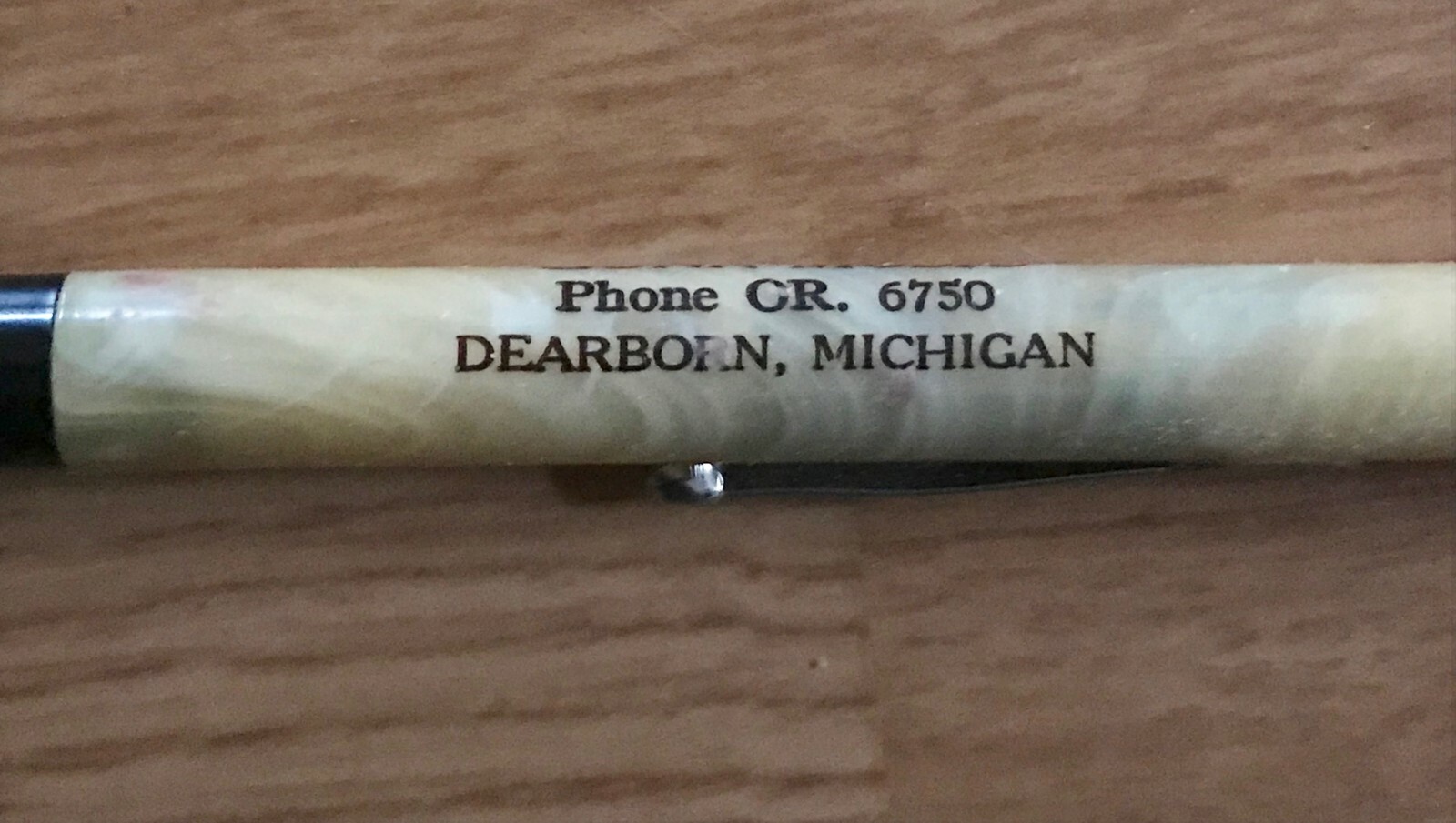 Vintage Redipoint Mechanical Pencil Advertising Gunn Music Dearborn Michigan
