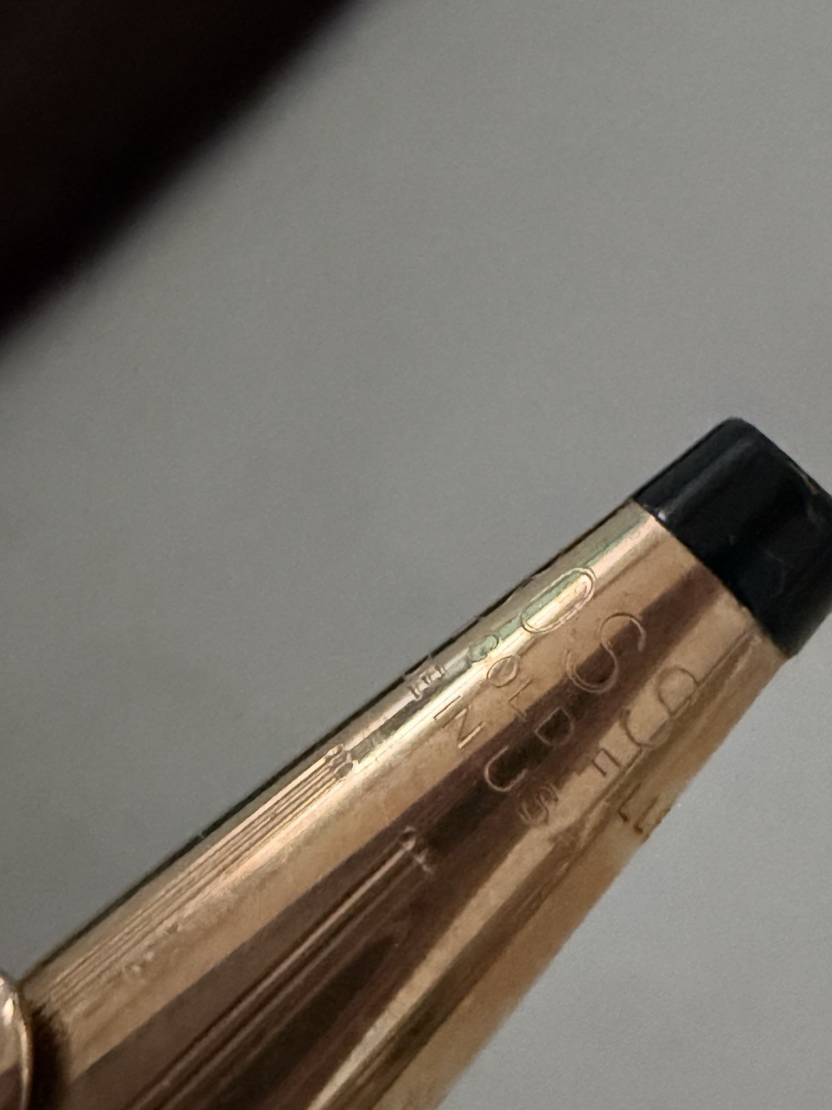Vintage 14 Kt Gold Filled Cross Pencil w/ Case and Sleeve w/ LOGO