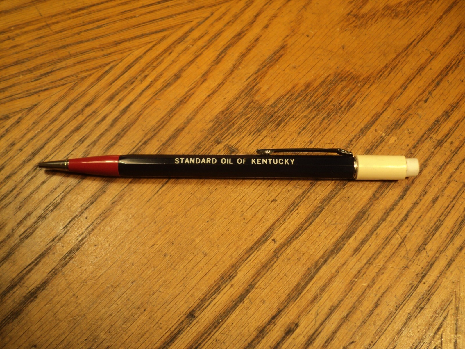Vintage Autopoint Mechanical Pencil Standard Oil Of Kentucky 5-5/8″ Long USA