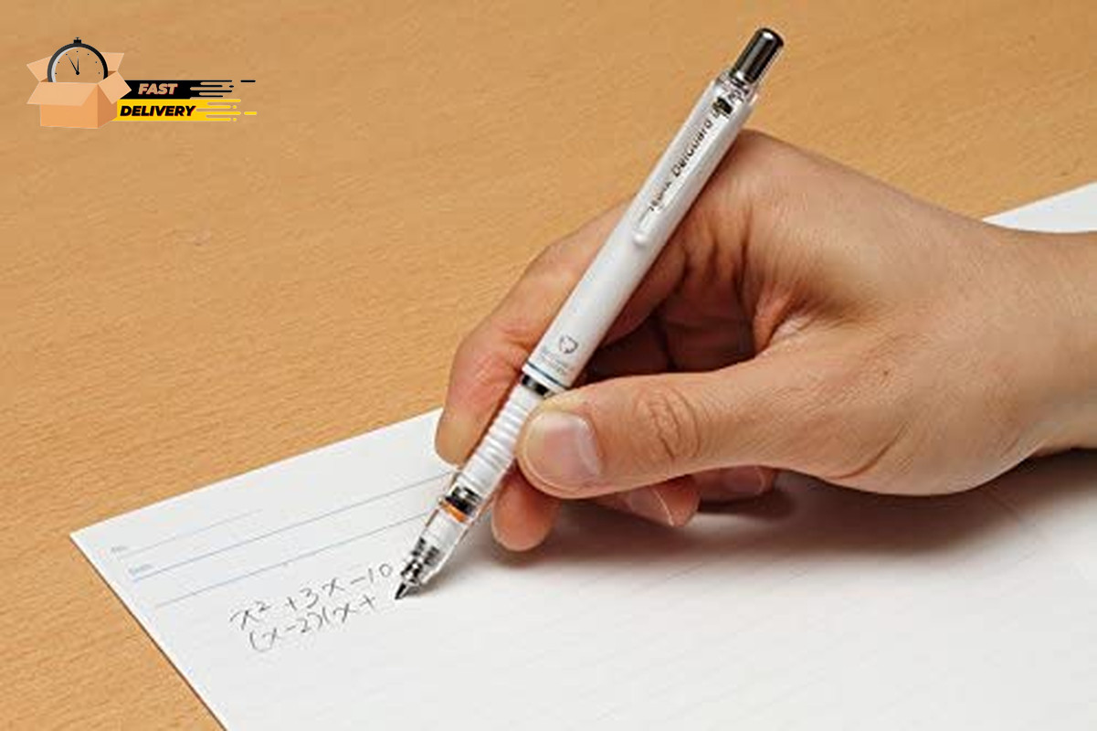 Zebra Mechanical Pencil, Del Guard, 0.7Mm, Bright Green (P-MAB85-BRG)