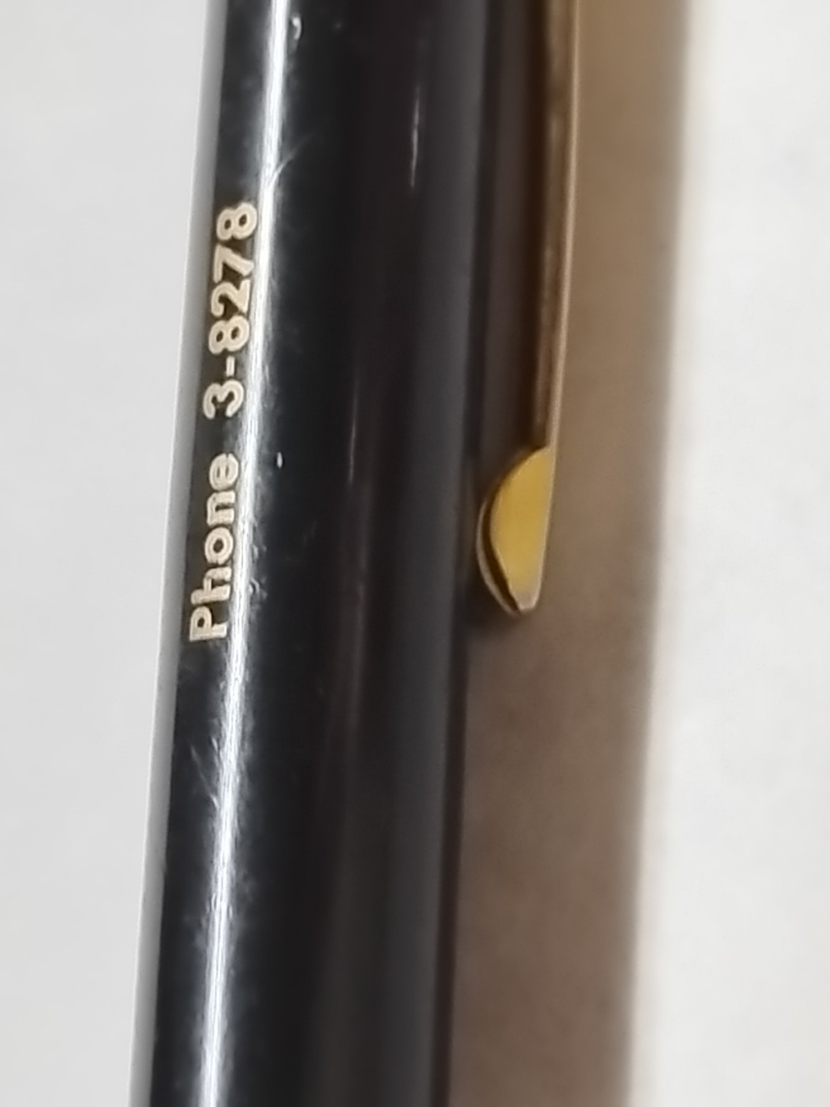 Vintage 1950s Redipoint Advertising pencil”Liquor Store” 8 Ball #D2