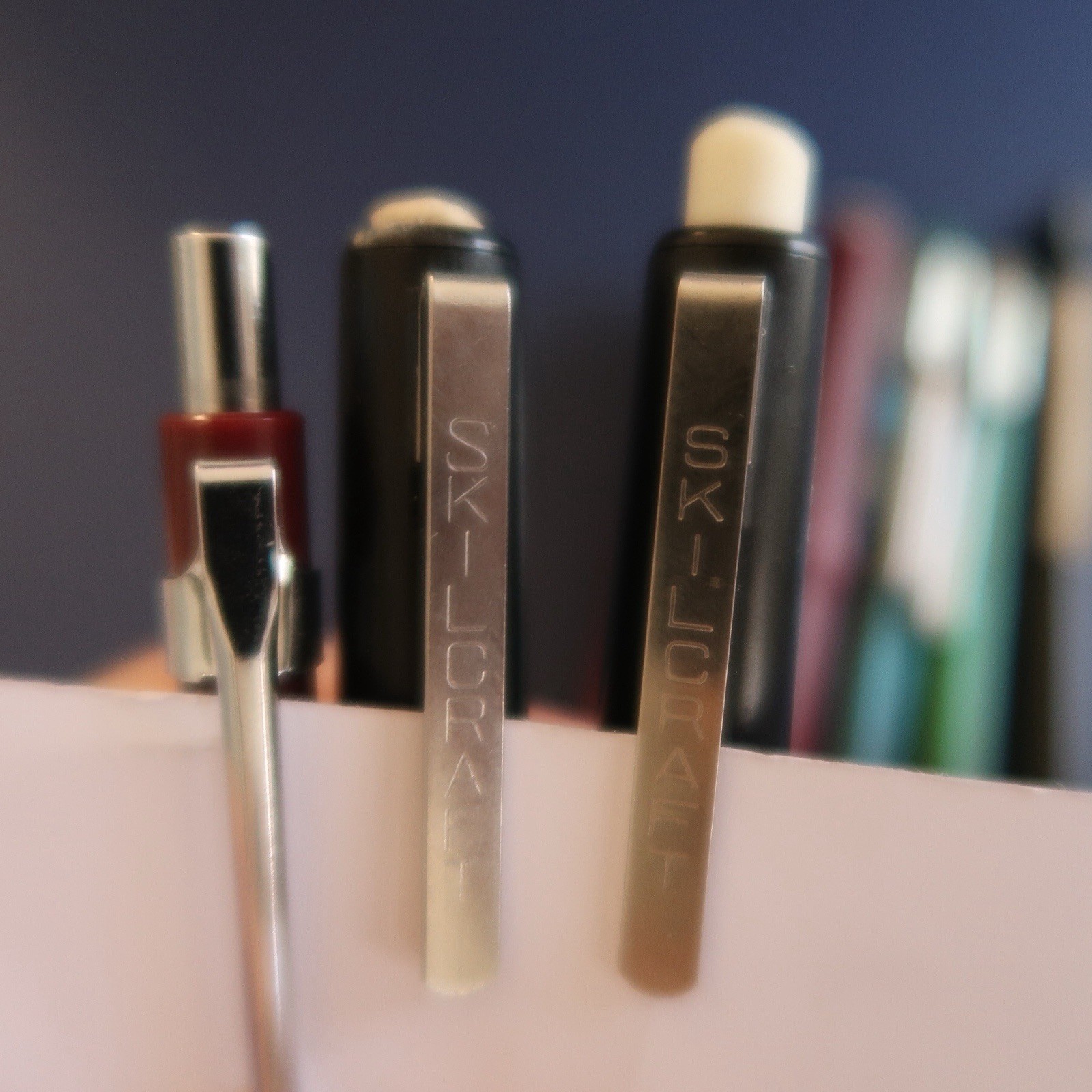 Vtg Skilcraft Mechanical Pencil Mixed Lot Red Black Green