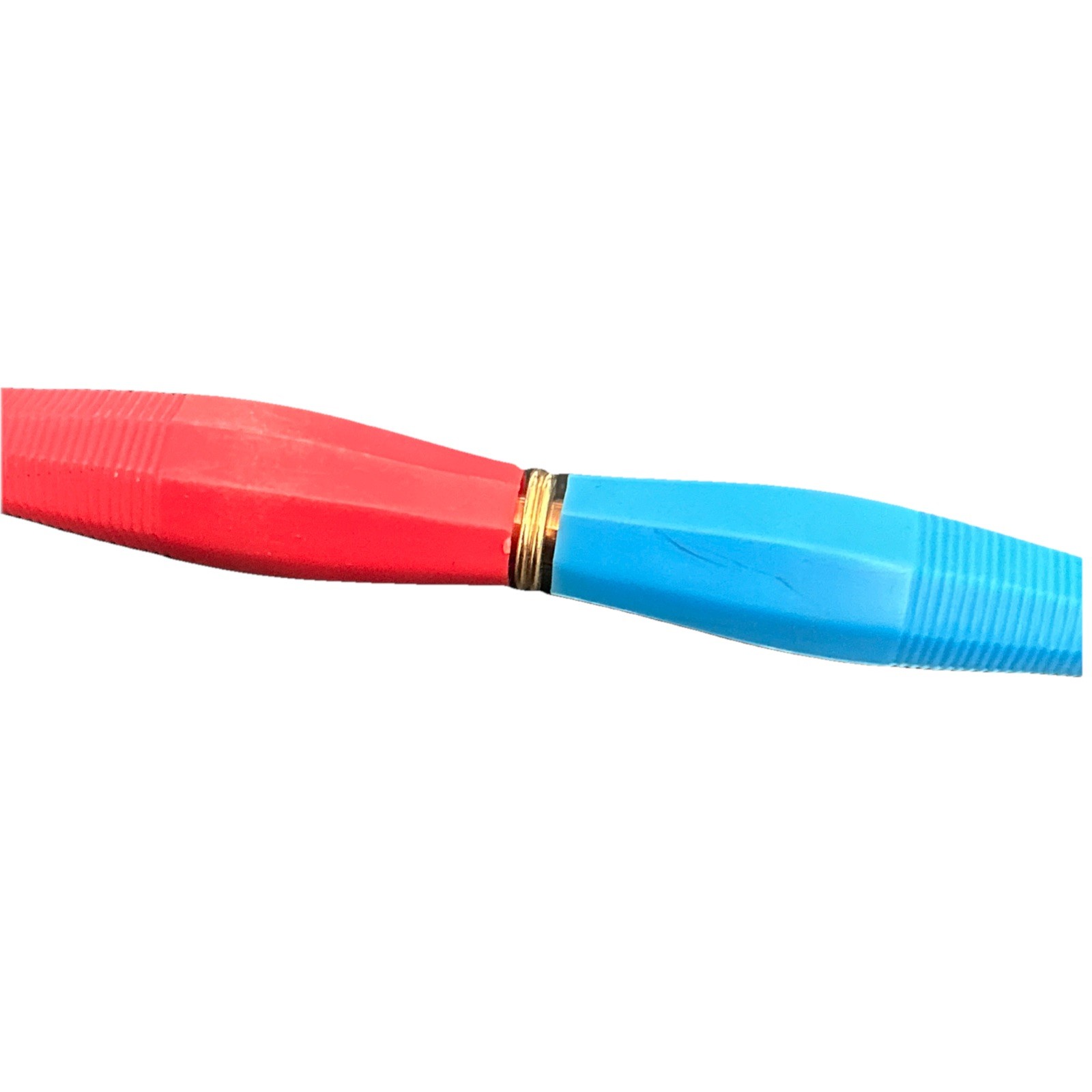 Rare Vintage 2 MM Zaner Bloser Mechanical Pencil Red/ Blue